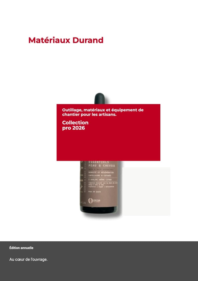 Couverture de catalogue — Bricolage